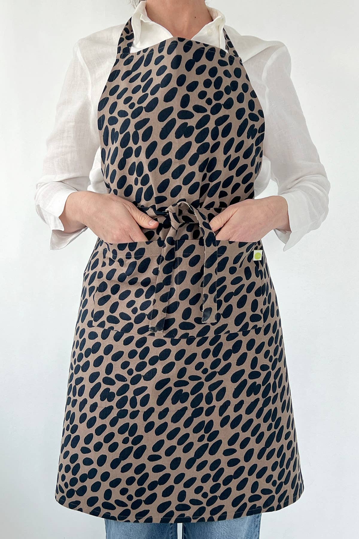Apron: Totem Peri/Citron - PMA Store at the Portland Museum of Art, Maine