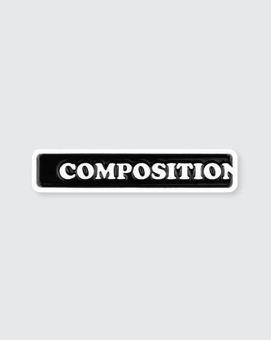 Pin Museum - Composition • Enamel Pin