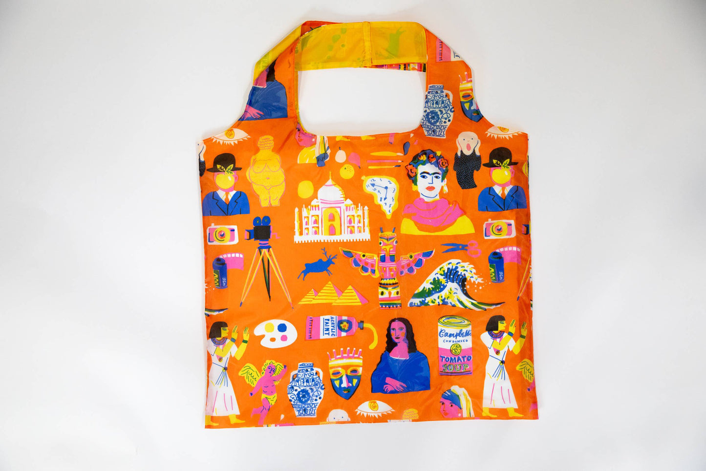 Yellow Owl Workshop - Art History Art Sack by The Printed Peanut - Reusable Tote - PMA Store at the Portland Museum of Art, Maine