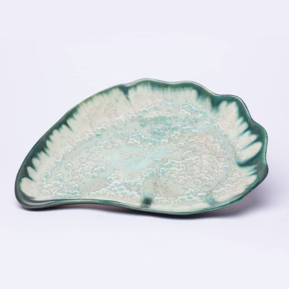Alison Evans Ceramics - Large Oyster Plate: Abalone & Tortoise