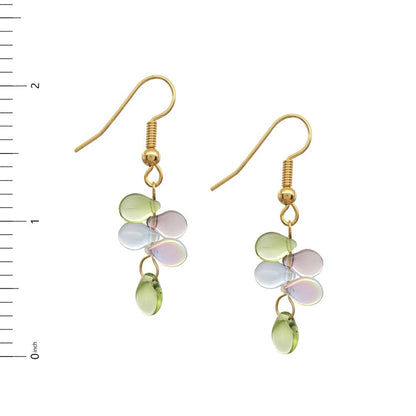 Monet Inspired Glass Petal Earrings - PMA Store at the Portland Museum of Art, Maine