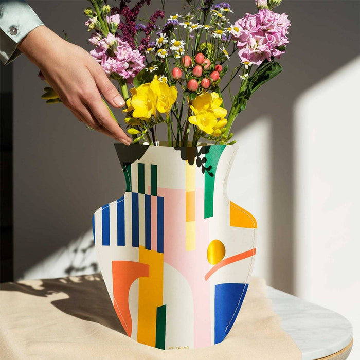 54 Celsius - OCTAEVO Emporio Paper Vase - PMA Store at the Portland Museum of Art, Maine