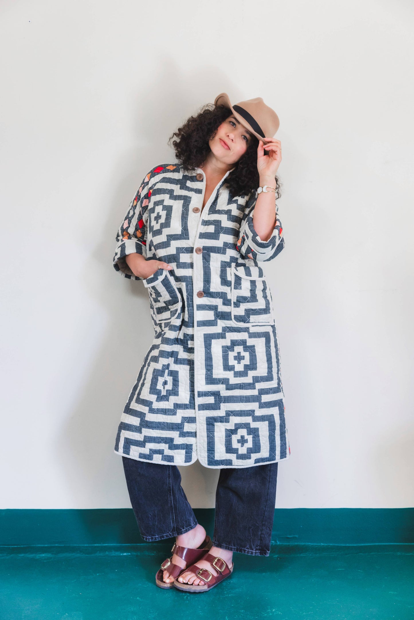 Peking Handicraft - Hypnotic House Robe - Jungalow: M/L - PMA Store at the Portland Museum of Art, Maine