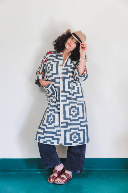 Peking Handicraft - Hypnotic House Robe - Jungalow: M/L - PMA Store at the Portland Museum of Art, Maine