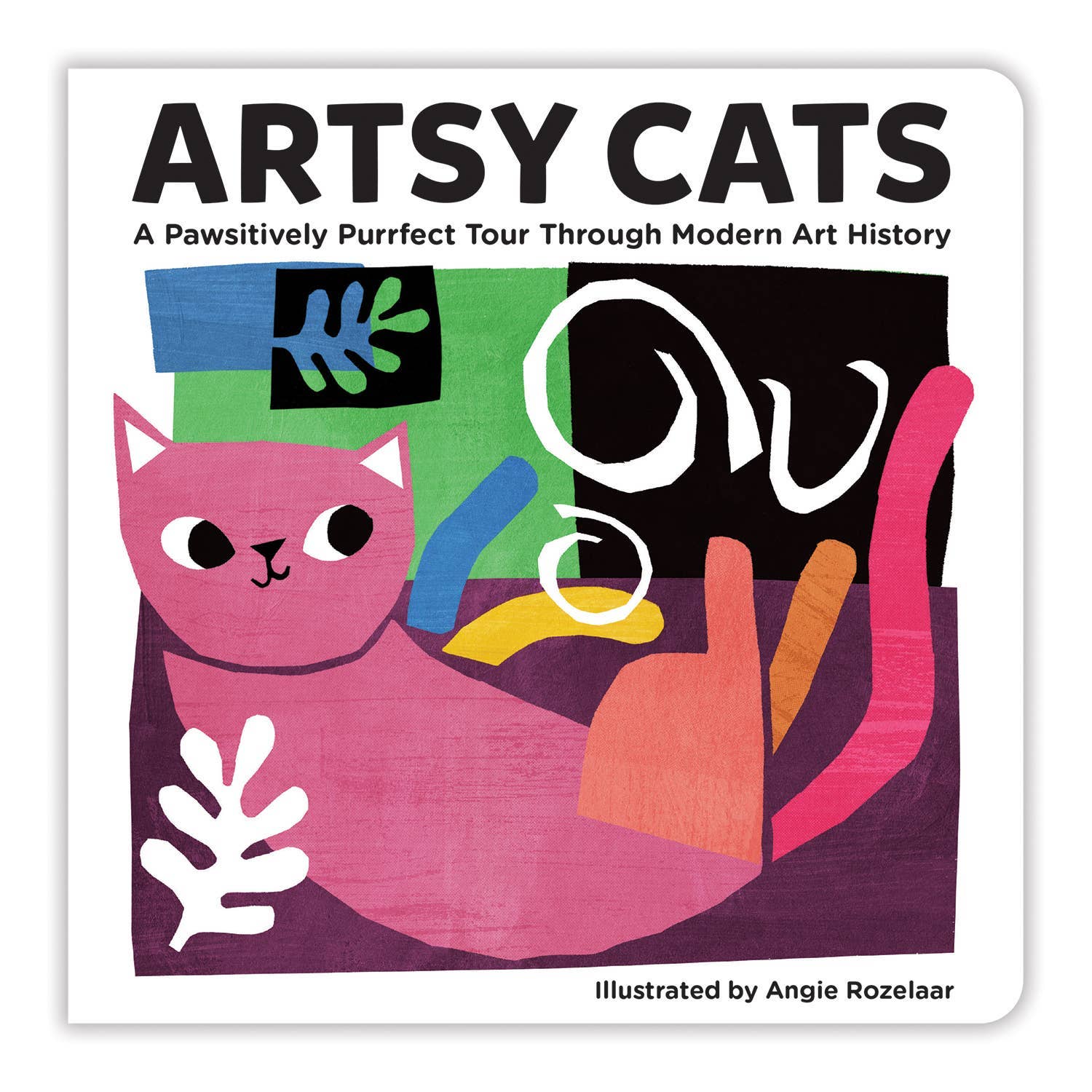 Chronicle Books - Artsy Cats Board Book - PMA Store at the Portland Museum of Art, Maine