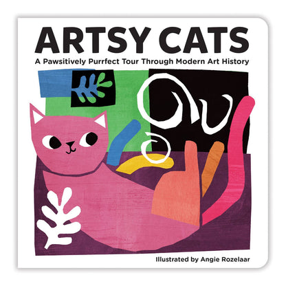 Chronicle Books - Artsy Cats Board Book - PMA Store at the Portland Museum of Art, Maine