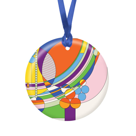 Frank Lloyd Wright March Balloons Keepsake Ornament - PMA Store at the Portland Museum of Art, Maine