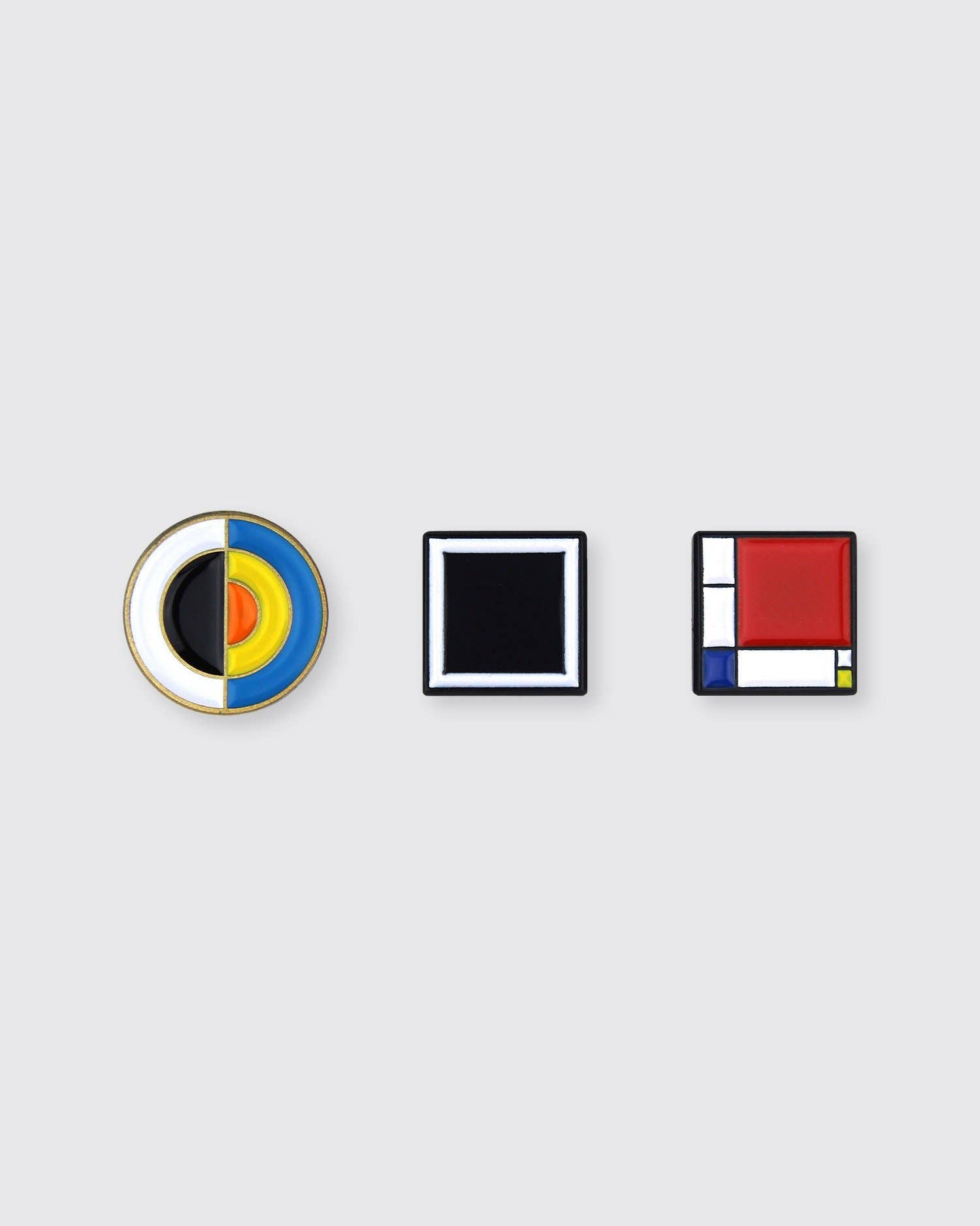Abstract (Set of 3) • Enamel Pins - PMA Store at the Portland Museum of Art, Maine