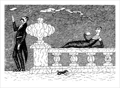 Pomegranate - Edward Gorey: Mysterious Messages, Cryptic Cards, Coded Conundrums, Anonymous Notes Book of Postcards - PMA Store at the Portland Museum of Art, Maine