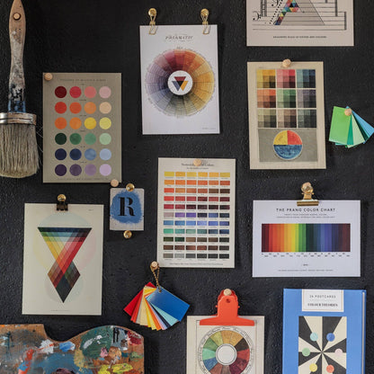 Roomytown Inc - Postcard Book - Colour Theories