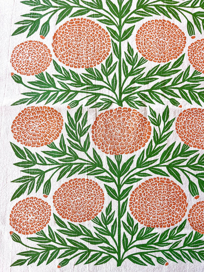 Katharine Watson - Marigold Tea Towel - PMA Store at the Portland Museum of Art, Maine