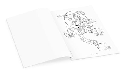Pomegranate - Norman Rockwell Coloring Book - PMA Store at the Portland Museum of Art, Maine