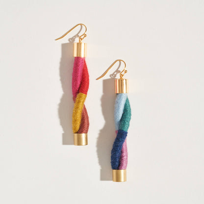 SASHA - Twist Rainbow Earrings