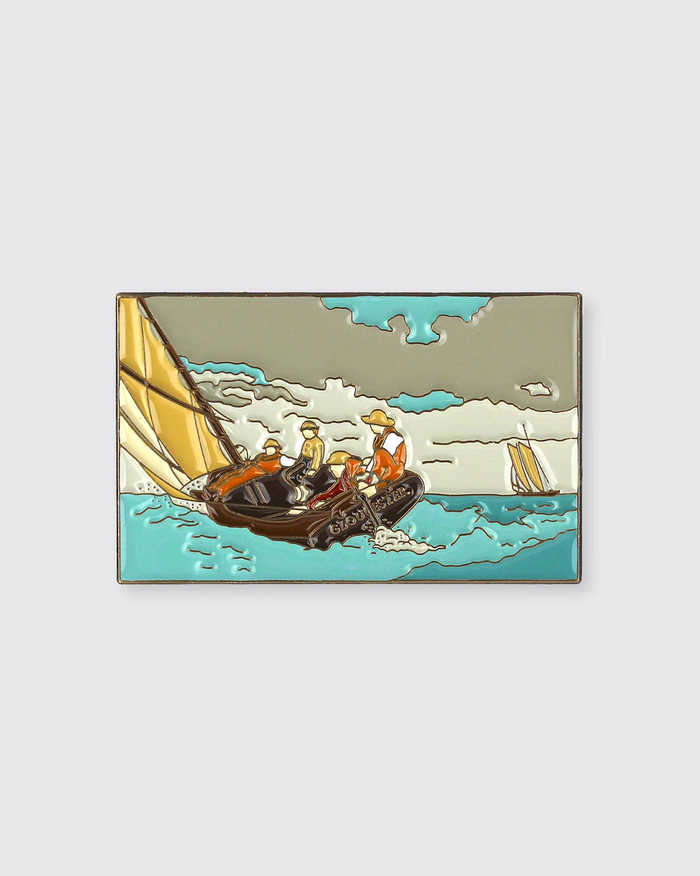Breezing Up (A Fair Wind) • Enamel Pin - PMA Store at the Portland Museum of Art, Maine