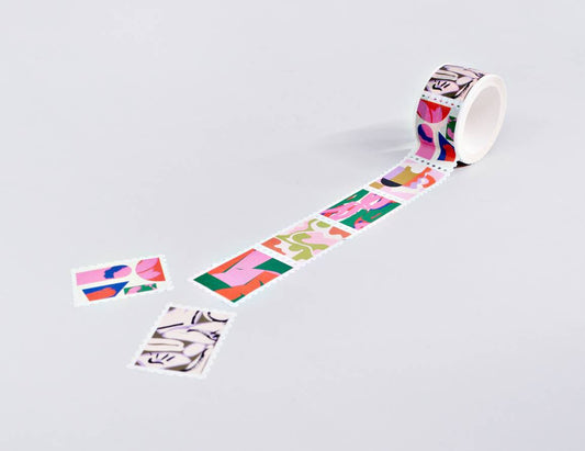 Capri Mix Stamp Washi Tape - PMA Store at the Portland Museum of Art, Maine
