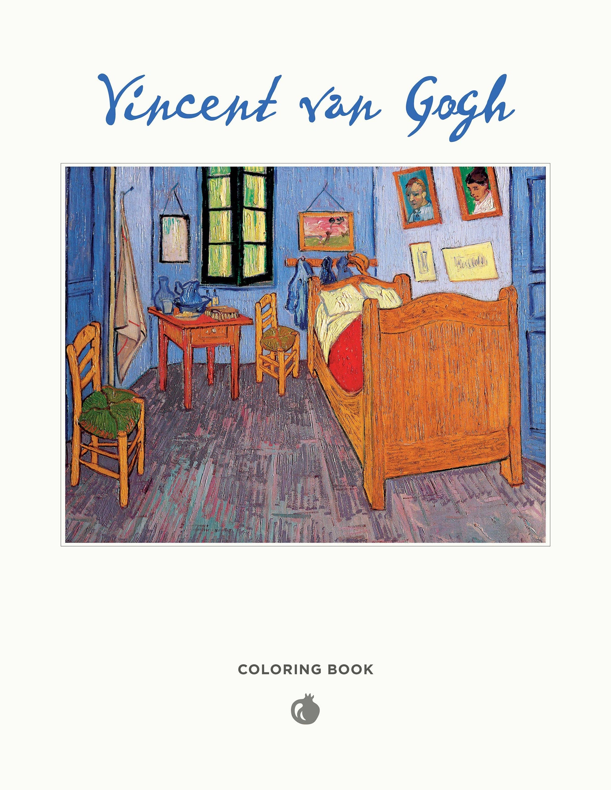 Pomegranate - Vincent van Gogh Coloring Book - PMA Store at the Portland Museum of Art, Maine