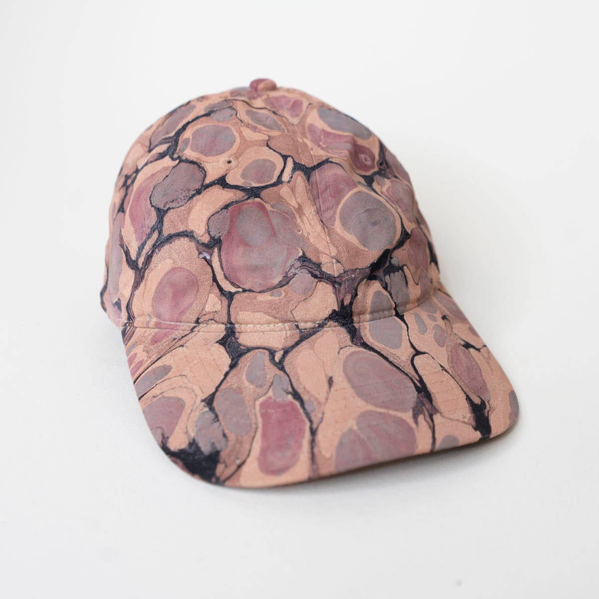 Tempered East - Marbled Dad Hat: Stone: Yellow