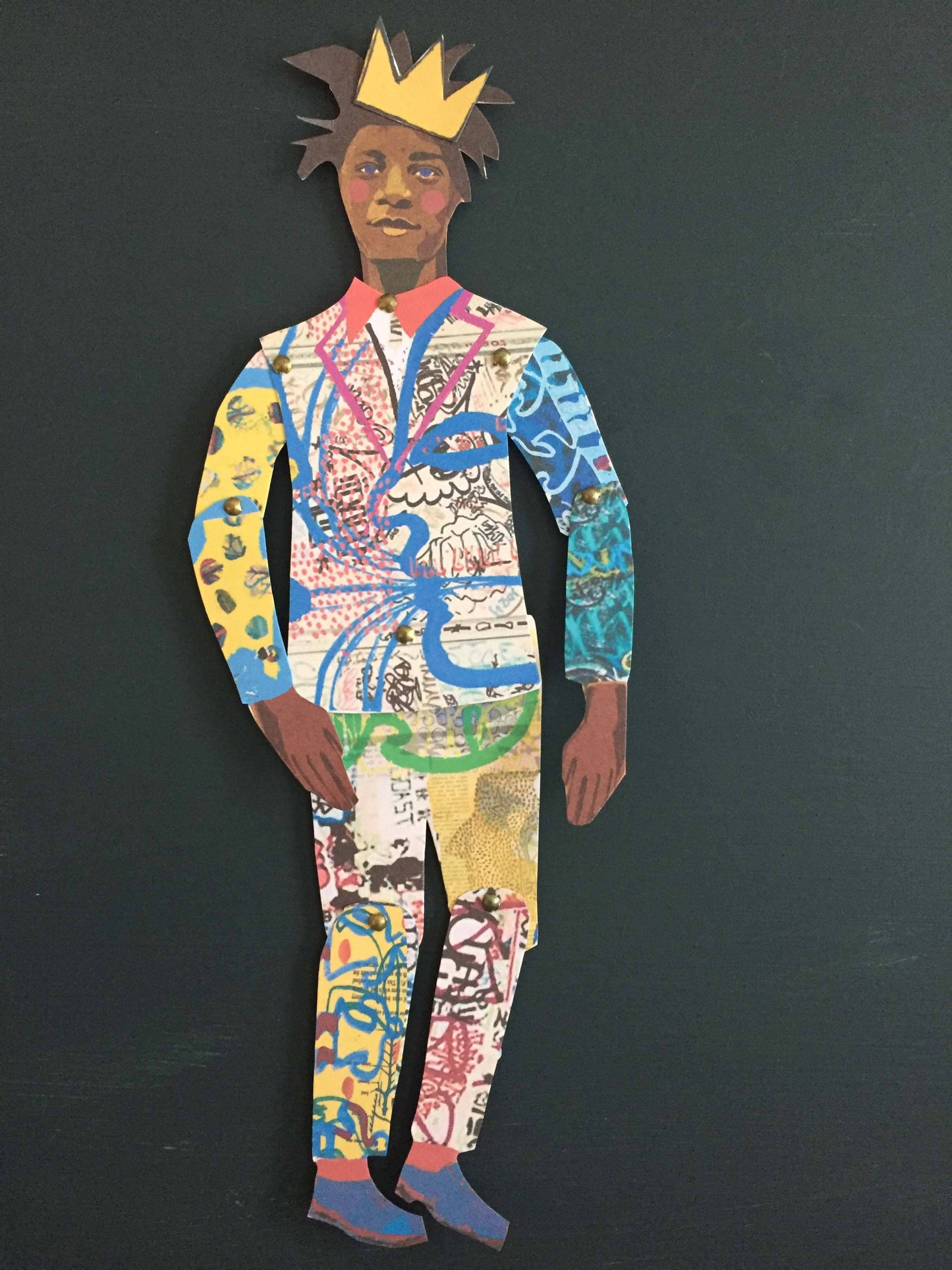 Basquiat Cut and Make Puppet - PMA Store at the Portland Museum of Art, Maine
