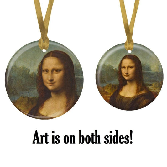 Da Vinci "Mona Lisa" Keepsake Ornament - PMA Store at the Portland Museum of Art, Maine