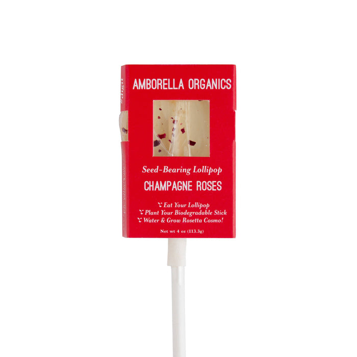 Amborella Organics - Blooming Lollipop Bundle (Eat, Plant & Grow a Herb/Flower) - PMA Store at the Portland Museum of Art, Maine