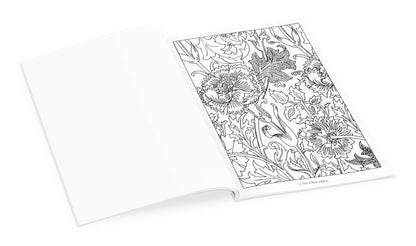 Pomegranate - William Morris Coloring Book - PMA Store at the Portland Museum of Art, Maine