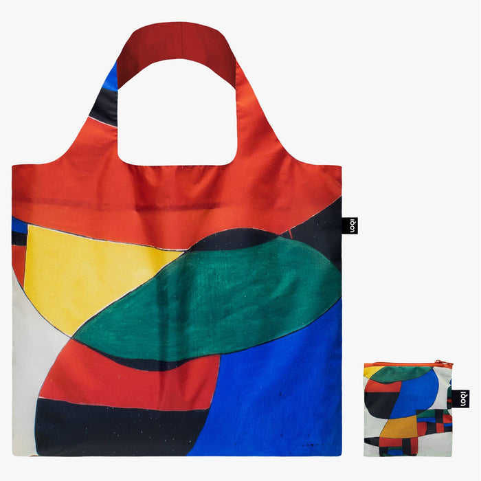 LOQI LLC - JOAN MIRO Woman, Bird and Star Recycled Bag