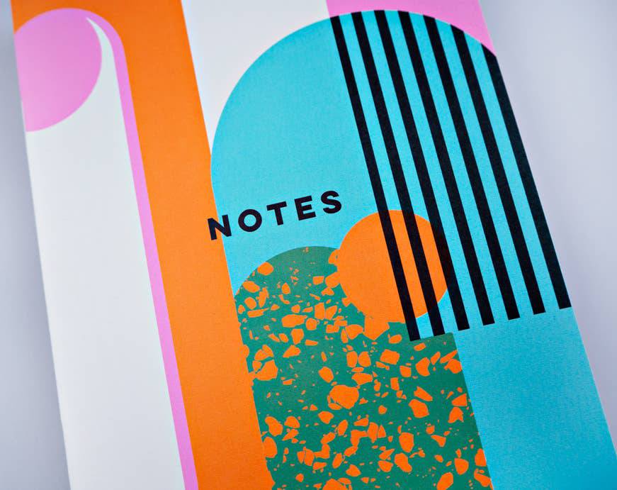 Vertigo 44 Page Notebook: Lined - PMA Store at the Portland Museum of Art, Maine