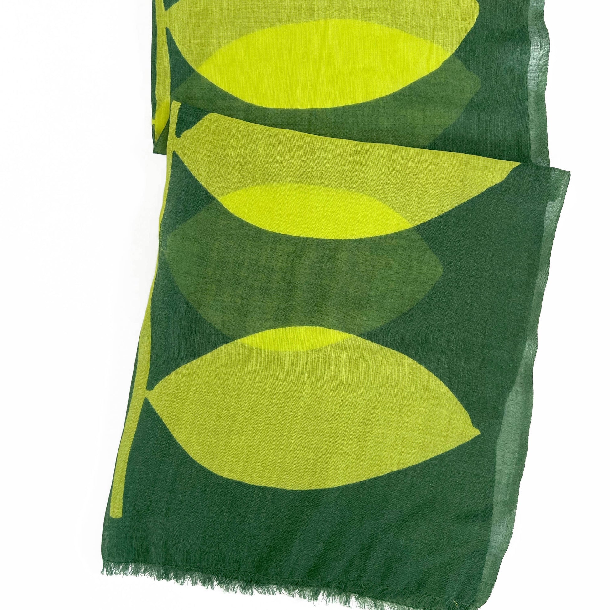 Wool Scarf: Blocks Orange - PMA Store at the Portland Museum of Art, Maine