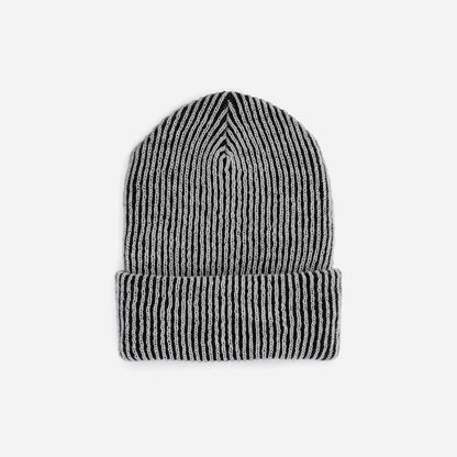 Simple Rib Knit Beanie: Poppy Magenta - PMA Store at the Portland Museum of Art, Maine