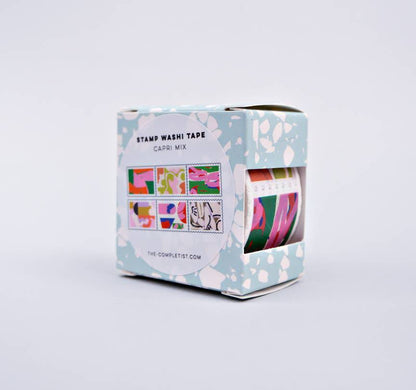 Capri Mix Stamp Washi Tape - PMA Store at the Portland Museum of Art, Maine