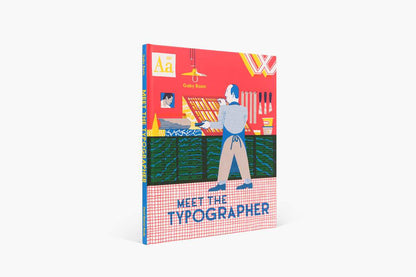 Simon & Schuster - Meet the Typographer by Gaby Bazin: Hardcover; 40 pages / English - PMA Store at the Portland Museum of Art, Maine