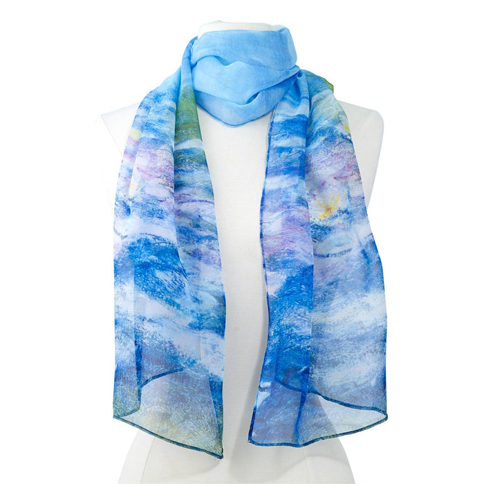 Monet Waterlilies Scarf