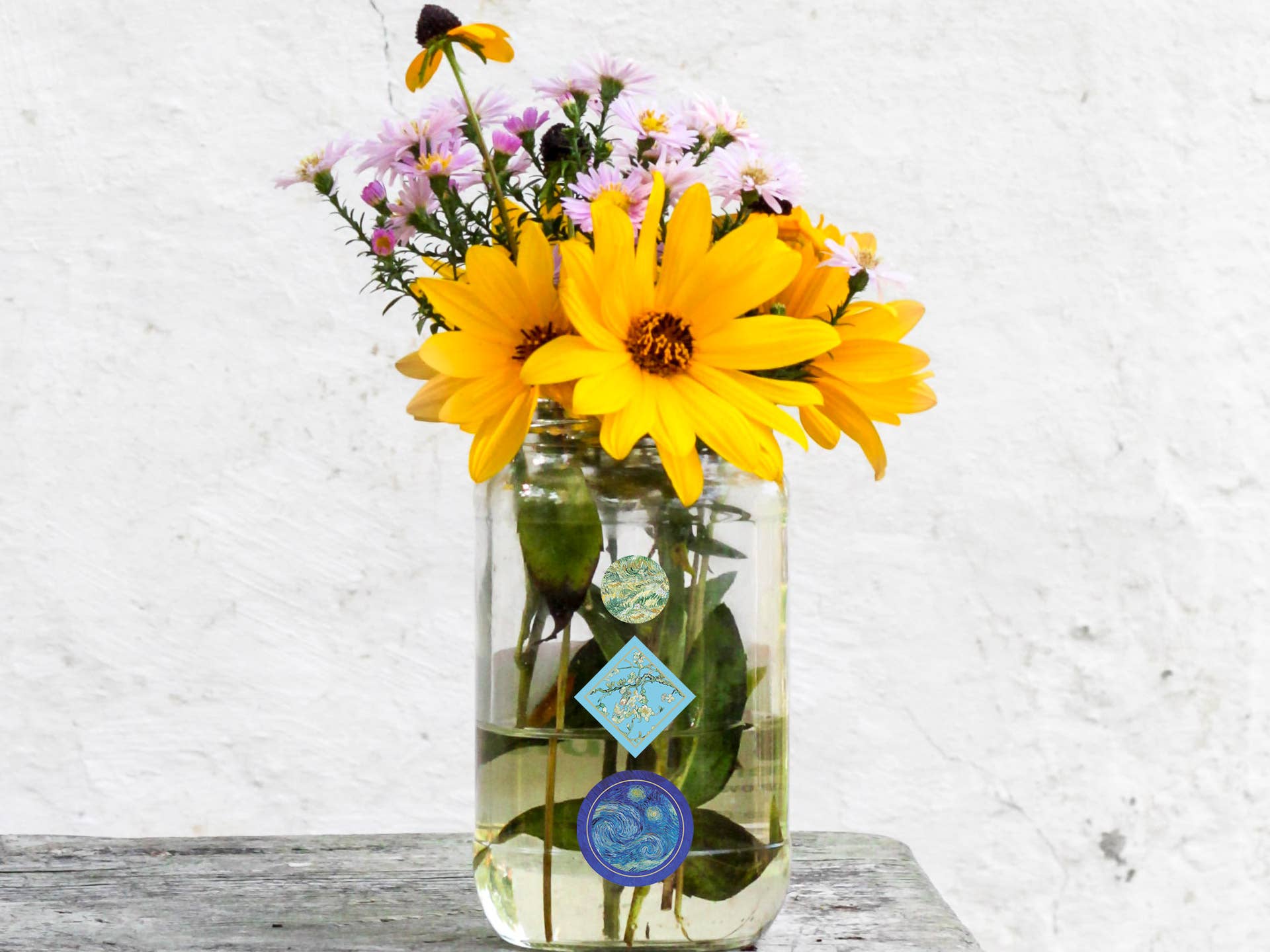 Today is Art Day - Stickers Van Gogh by Mon Petit Art - PMA Store at the Portland Museum of Art, Maine