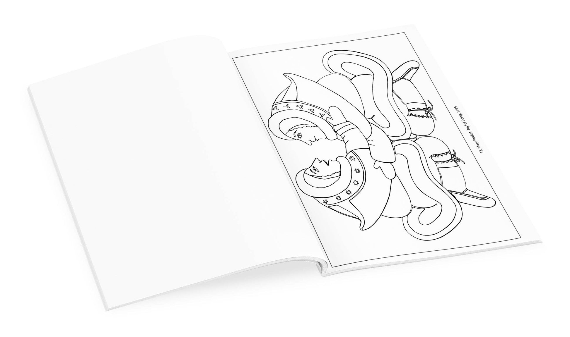 Pomegranate - Inuit Art from Kinngait Coloring Book - PMA Store at the Portland Museum of Art, Maine