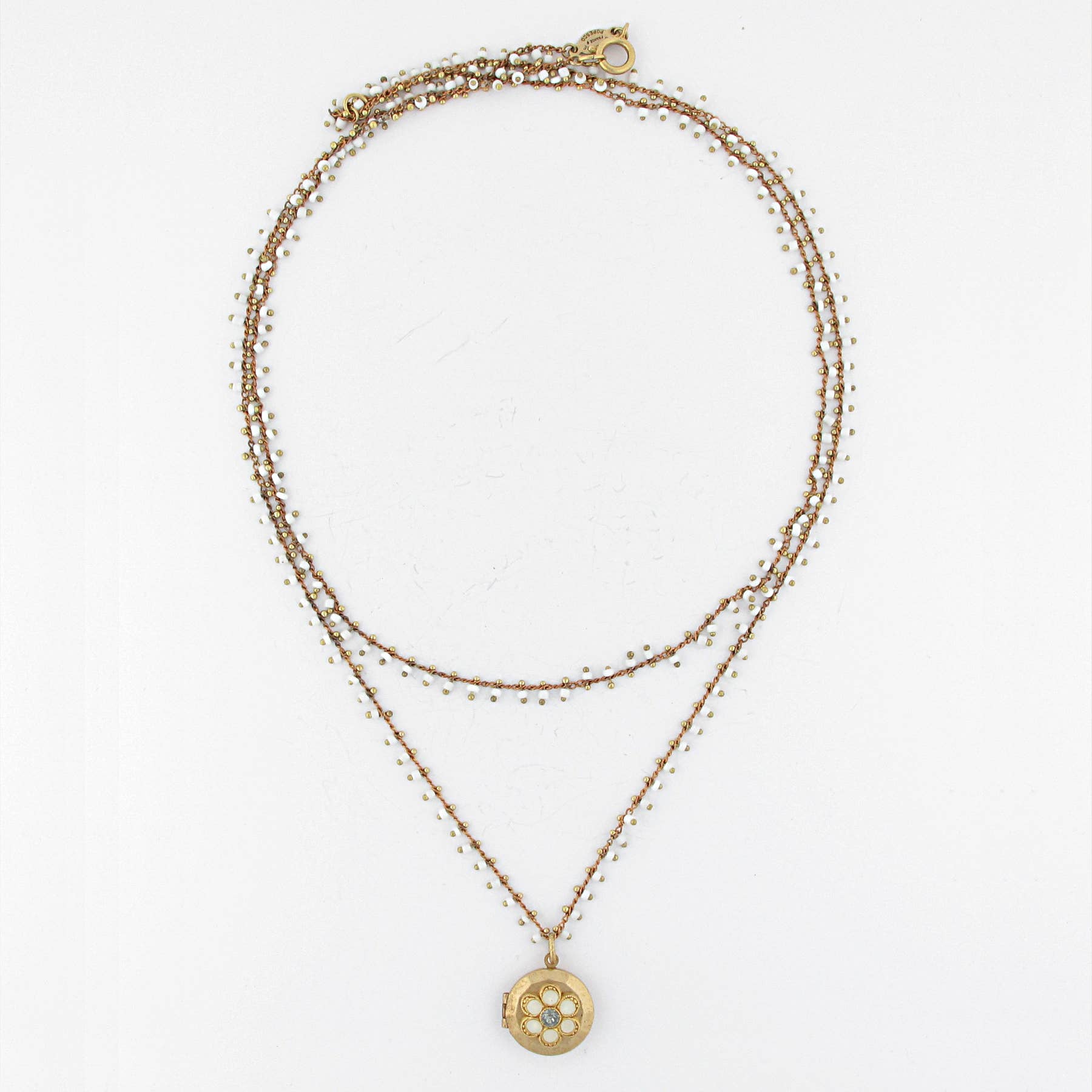 Vivienne Necklace: White - PMA Store at the Portland Museum of Art, Maine
