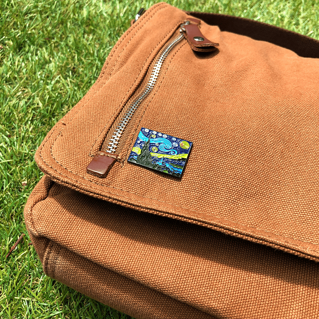 Today is Art Day - Pin - Starry Night - Van Gogh - PMA Store at the Portland Museum of Art, Maine