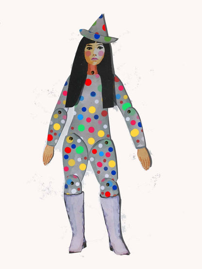 Yayoi Kusama Cut out Make Puppet - PMA Store at the Portland Museum of Art, Maine