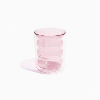 Poketo - Double Wall Groovy Cup: #20531 Blue - PMA Store at the Portland Museum of Art, Maine