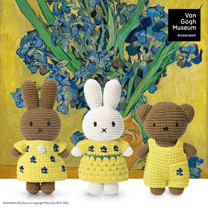 Miffy Van Gogh Inspired Irises Dress: Dress With Drape - PMA Store at the Portland Museum of Art, Maine