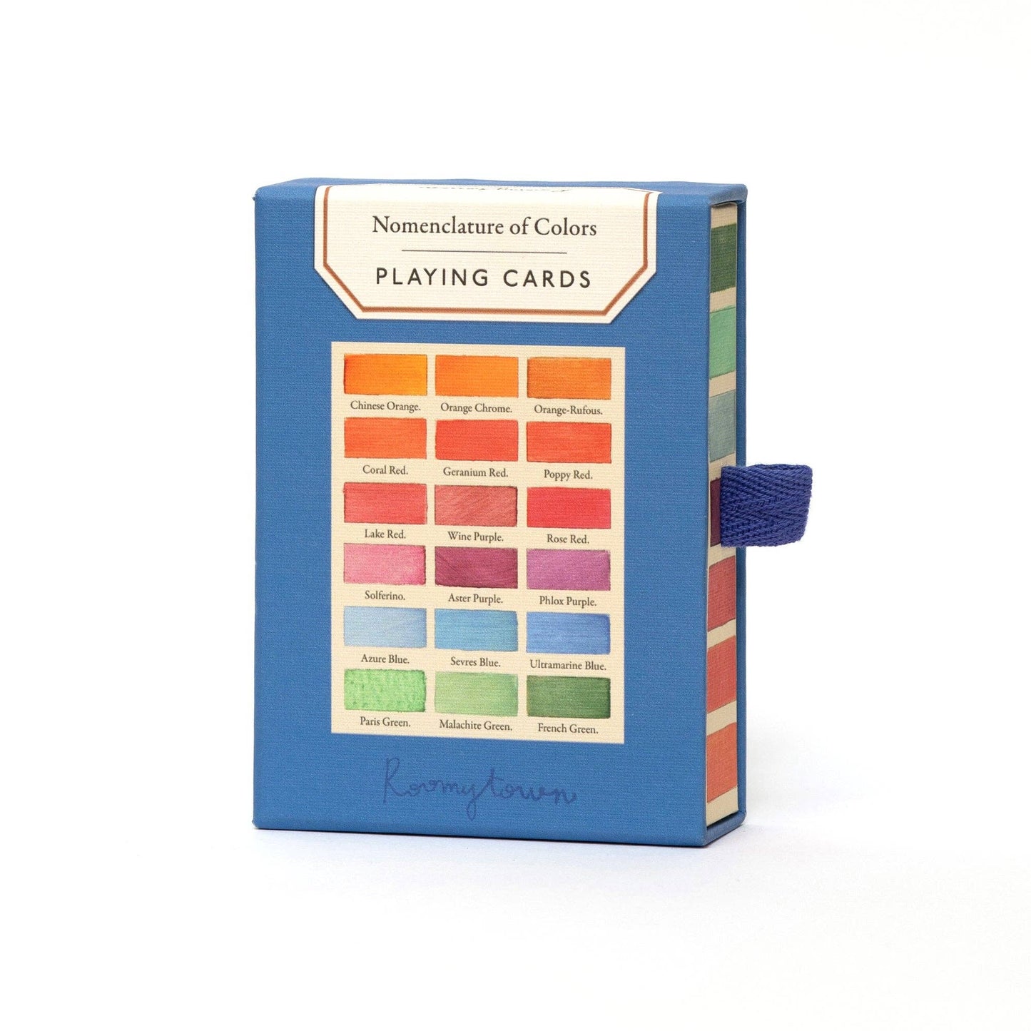 Roomytown Inc - Nomenclature of Colours Single Playing Card Deck - PMA Store at the Portland Museum of Art, Maine