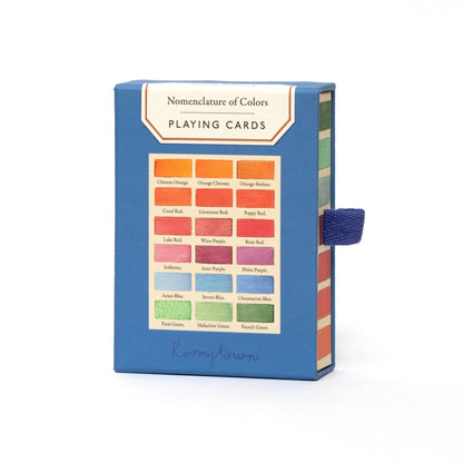 Roomytown Inc - Nomenclature of Colours Single Playing Card Deck - PMA Store at the Portland Museum of Art, Maine