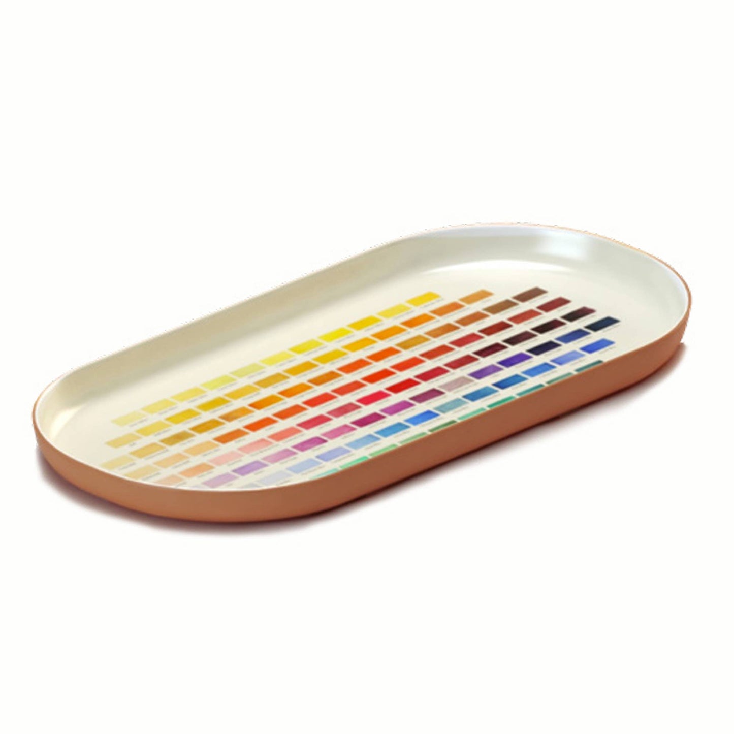 Roomytown Inc - Enamel Printed Tray - Nomenclature of Colors - PMA Store at the Portland Museum of Art, Maine