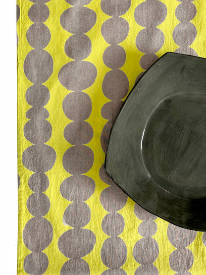 See Design - Table Runner: Widget Green/Pine - PMA Store at the Portland Museum of Art, Maine
