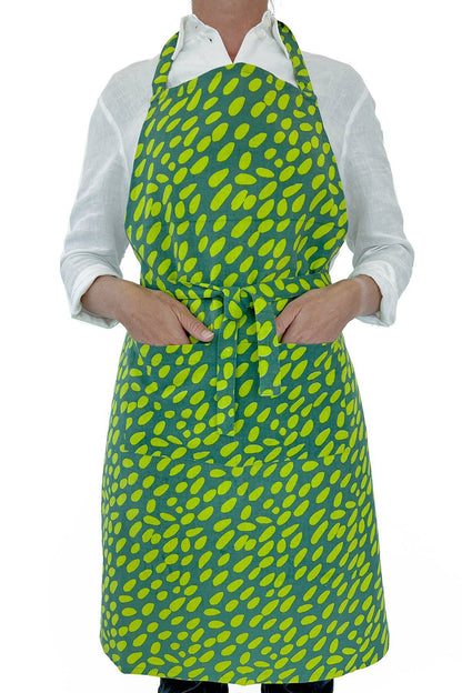 See Design - Apron: Small Totem Orange/Yellow - PMA Store at the Portland Museum of Art, Maine