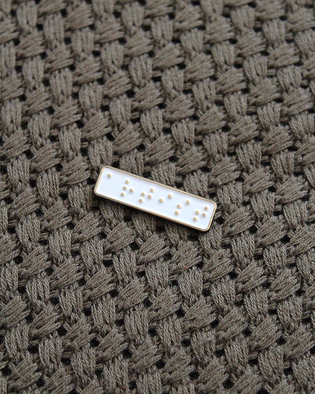 Pin Museum - Artist (Braille) • Enamel Pin - PMA Store at the Portland Museum of Art, Maine
