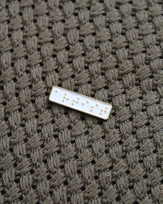 Pin Museum - Artist (Braille) • Enamel Pin - PMA Store at the Portland Museum of Art, Maine