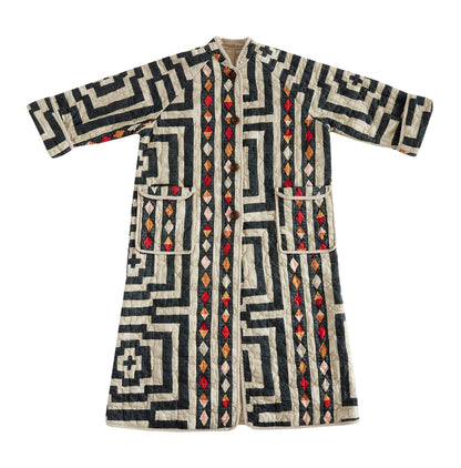 Peking Handicraft - Hypnotic House Robe - Jungalow: XS/S - PMA Store at the Portland Museum of Art, Maine