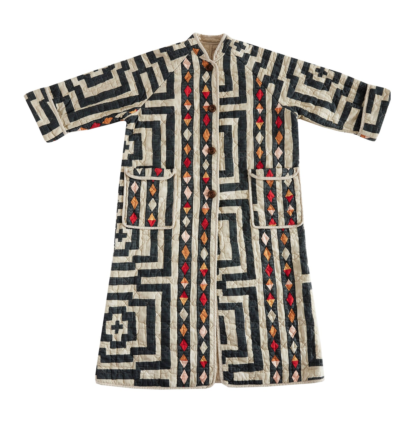 Peking Handicraft - Hypnotic House Robe - Jungalow: M/L - PMA Store at the Portland Museum of Art, Maine