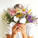 Dried Flower Bundles: Seafoam - PMA Store at the Portland Museum of Art, Maine