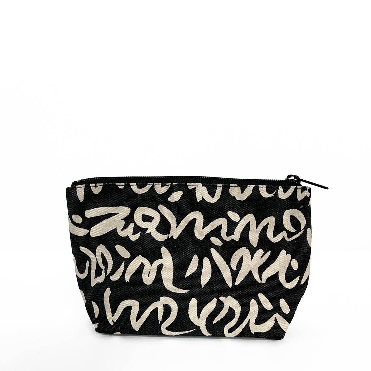 See Design - Travel Pouch Small: New Basket Black - PMA Store at the Portland Museum of Art, Maine
